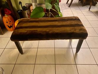Bench, barstools, deep fryer,