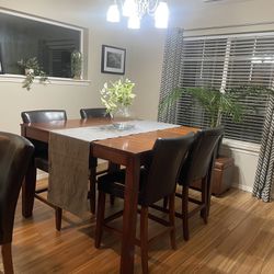 Kitchen Table W/ 6 Chairs 