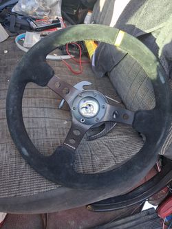 NRG Aftermarket Suede Steering Wheel