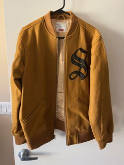 Supreme Old English Varsity Jacket Size Large