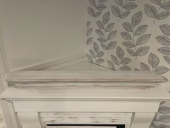 Distressed Pottery Barn wall shelf