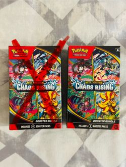Pokemon Chaos Rising Booster Bundle
