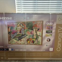 65 Inch Tv Hisense QLED 4K S7N Canvas TV