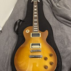 Epiphone Les Paul Classic Plain Top – Electric Guitar w/ Soft Case