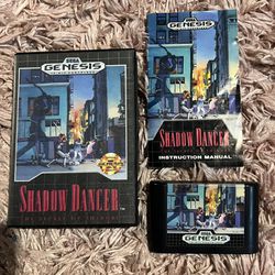 Shadow Dancer: The Secret of Shinobi CIB For Sega Genesis 