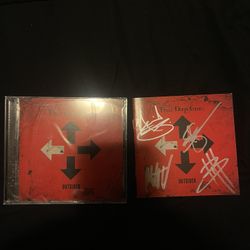 THREE DAYS GRACE BAND SIGNED OUTSIDER CD AUTOGRAPHED