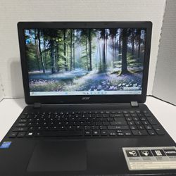 ACER ASPIRE E WINDOWS 11 PRO INTEL CORE CELERON N2840 128GB SSD 8GB RAM WEBCAM HDMI OUTPUT BRAND NEW BATTERY CHARGER INCLUDED NO ISSUES WHATSOEVER 15.