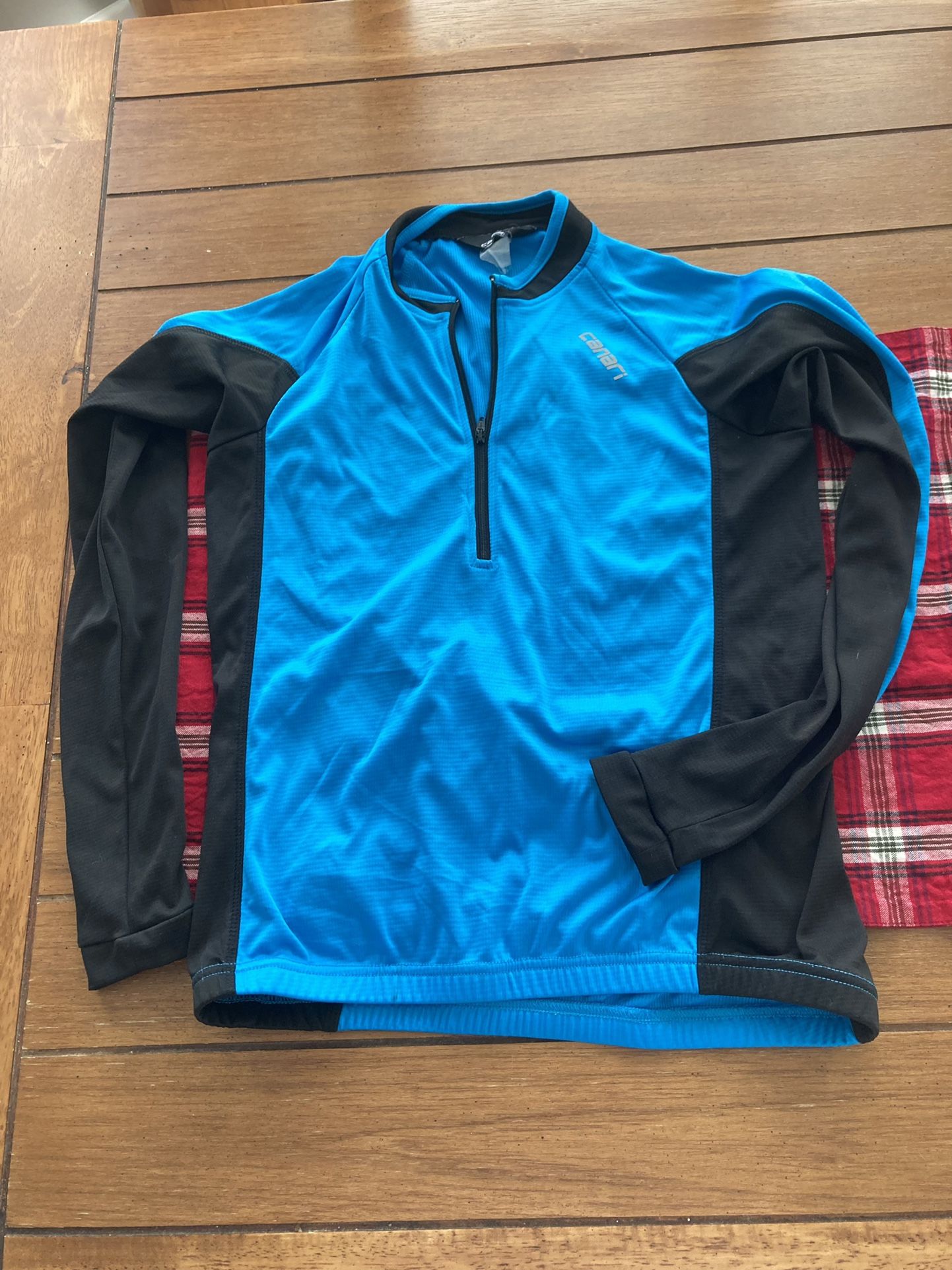 Canari Long Sleeve Cycling Jacket Pockets Small