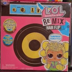 LOL Surprise Remix Hair Flip Dolls - 15 Surprises With Hair Reveal & Music, Great Gift for Kids Ages 4 5 6+