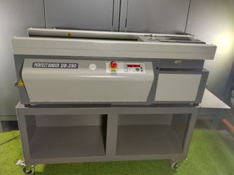 Duplo DB-290 Perfect Binder – Commercial Book Binding Machine
