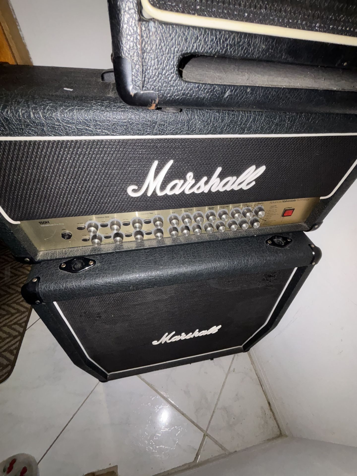 Marshall 150H Guitar Amp Head & Cabinet