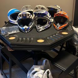 Motorcycle Helmets  - All For $50