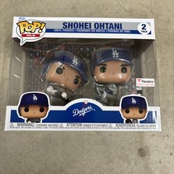 Shohei Ohtani LA Dodgers Double Funko Pop