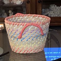  Colorful Straw Basket