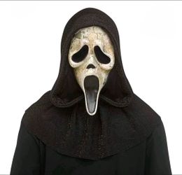 Boy Ghost Face Aged Mask Costume M (8)