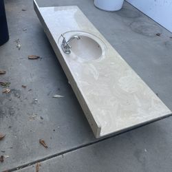 Counter Tap Whit Faucet