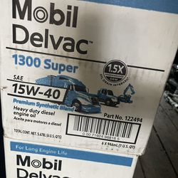 Mobil Delvac 1300 Super 15W-40 Heavy Duty Diesel Engine Oil
