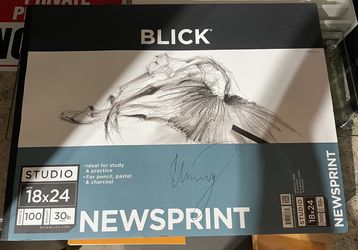 Newsprint 18’ x 24’ Sketching & Two 9’ x 12’ Tracing Pads