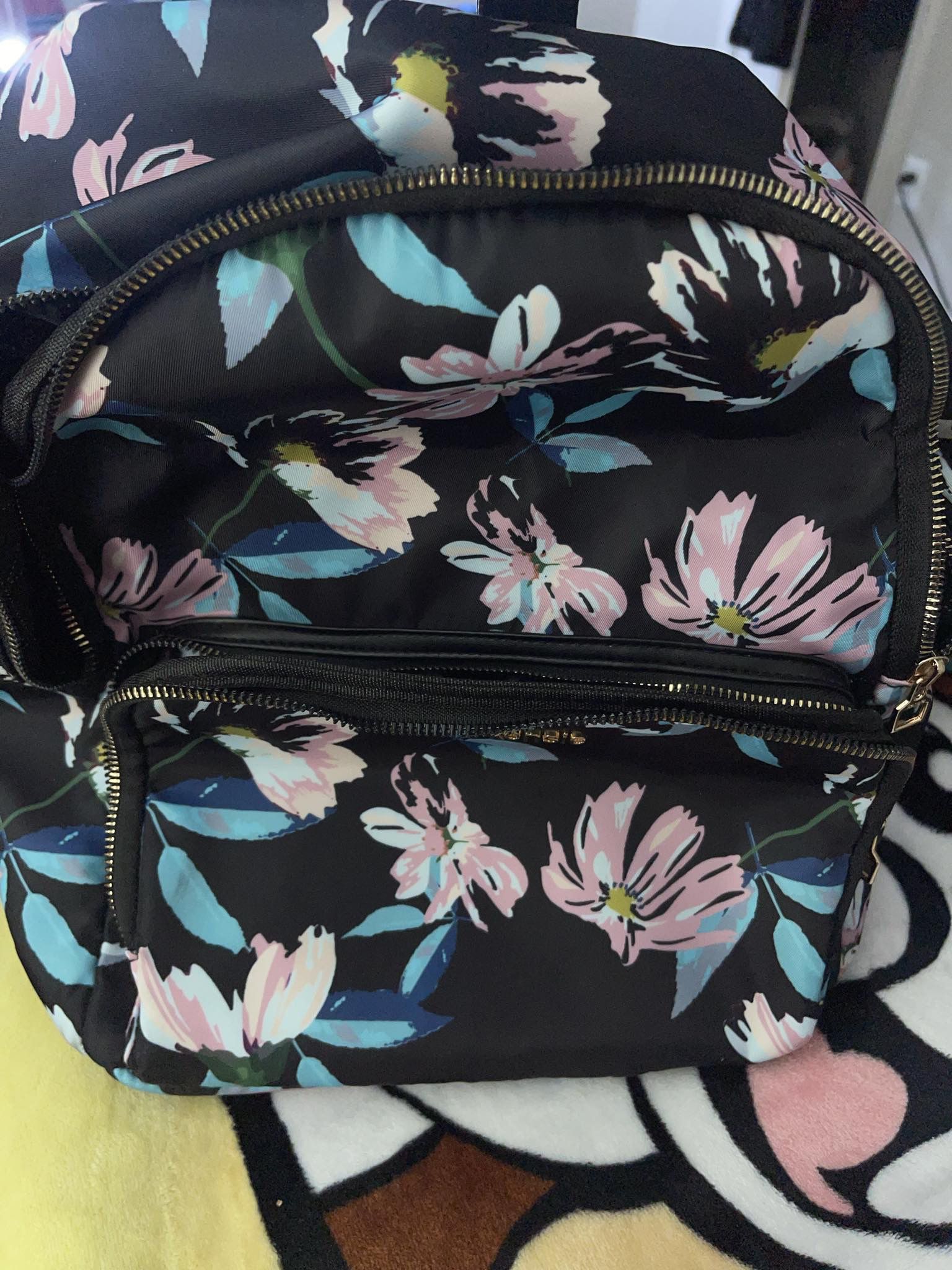Kate Spade floral small backpack 