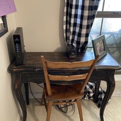 Desk And Chair