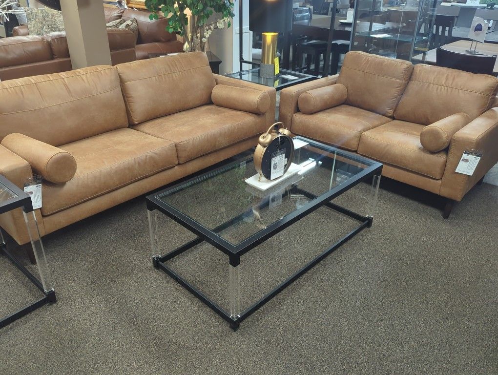 SOFA AND LOVESEAT SET