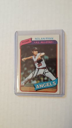 1980 Topps Nolan Ryan.