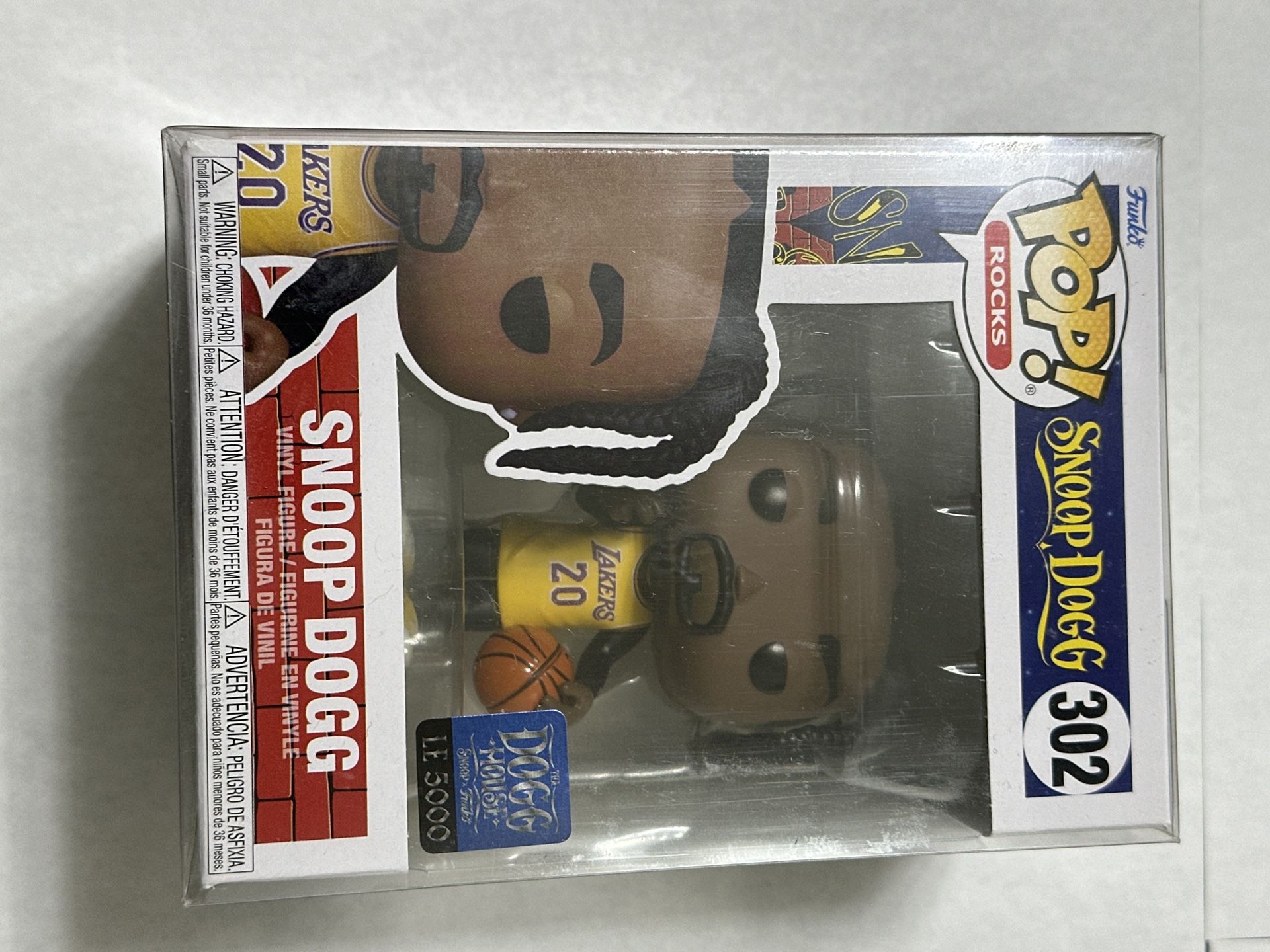 Snoop Dogg Lakers Funko Pop Limited Edition 5000