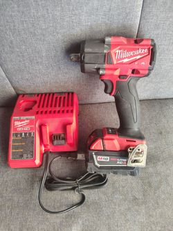 Milwaukee M18 fuel impact wrench 1/2" $280