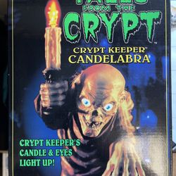 Tales From The Crypt Crypt Keeper Candelabra Candle Light 1996 Box