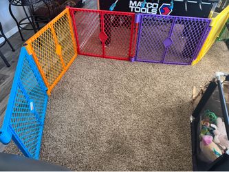 6 Panel Baby Play Yard