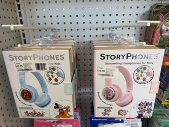 Disney StoryPhones Storytelling Bluetooth Wireless Kids Headphones Intro Bundle
