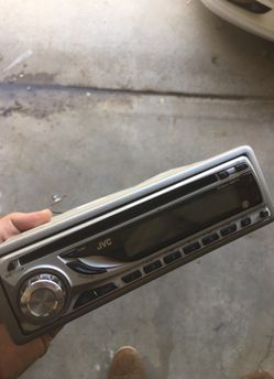 JVC MP3 CD Stereo