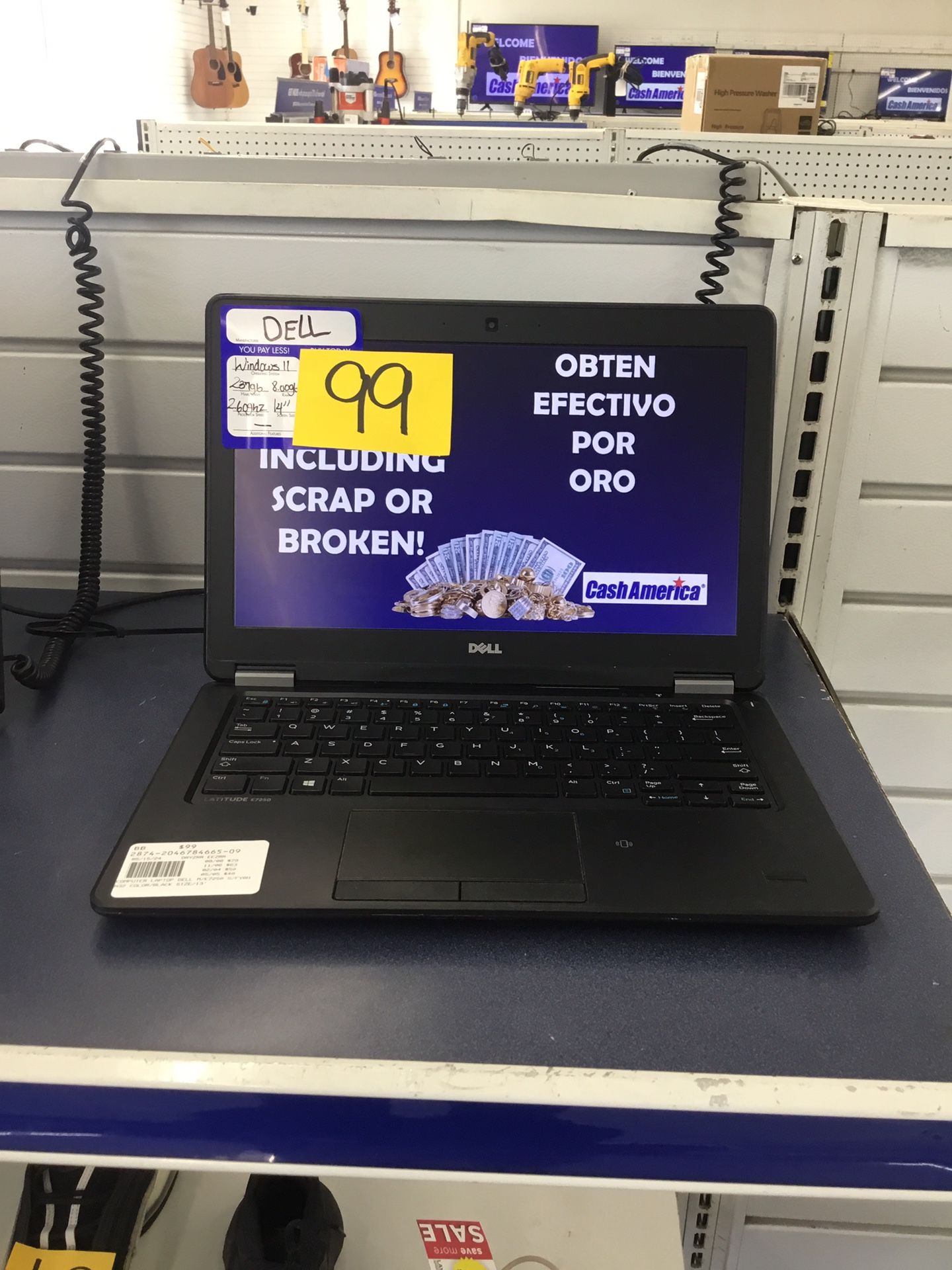 Dell Latitude E7250 I5 2.6ghz