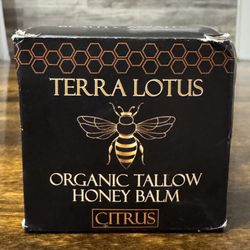 Terra Lotus Tallow Honey Balm - Citrus