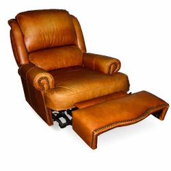 Caramel Leather Recliner