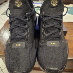 adidas NMD R1 V2 Black Solar Gold Boost Size 8.5