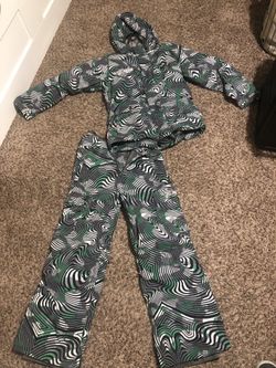 Burton Suit Snowboarding Skiing Large Jacket And Medium Pants