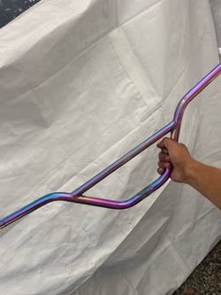 Throne oil slick handle bars