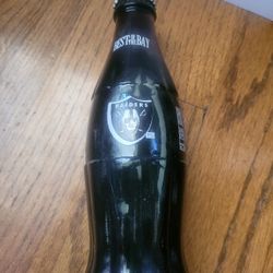 1986 Vintage Raiders Best Of The Bay Coca - Cola Bottle