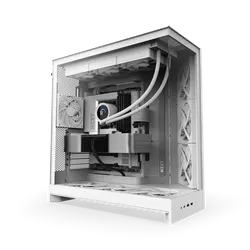 Gaming PC Setup with Triple Monitors