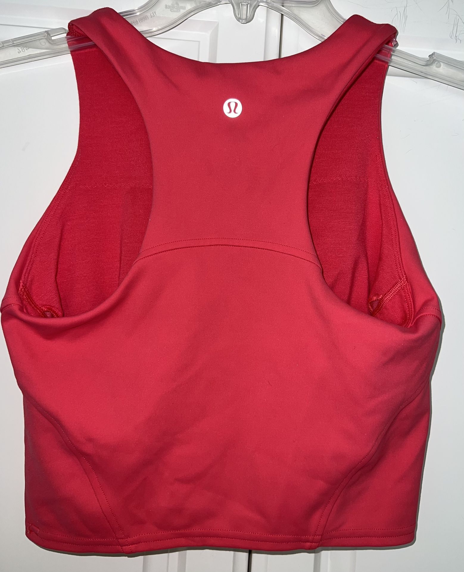Lululemon XS racerback tank, hot pink