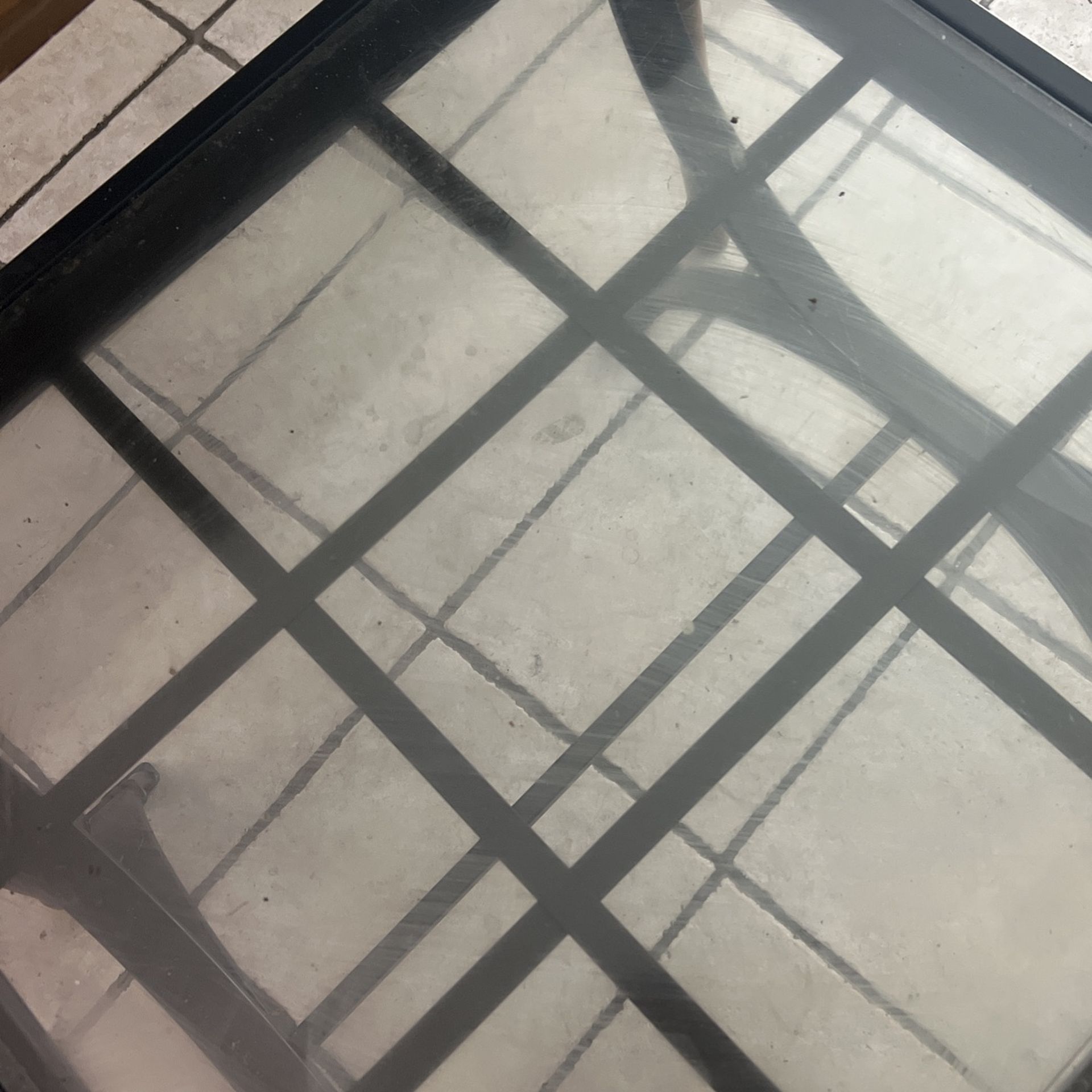 Futon Glass Side Table