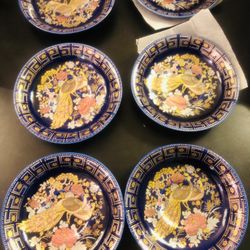 An Amazing Vintage Saucer Japanese Designed With Real Gold 24 KT 