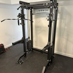 Vesta Fitness PRO SERIES 2-1 Ultimate Half Rack Functional Trainer/Gym Equipment/ Home Gym/ Fitness/ FREE DELIVERY 🚚 