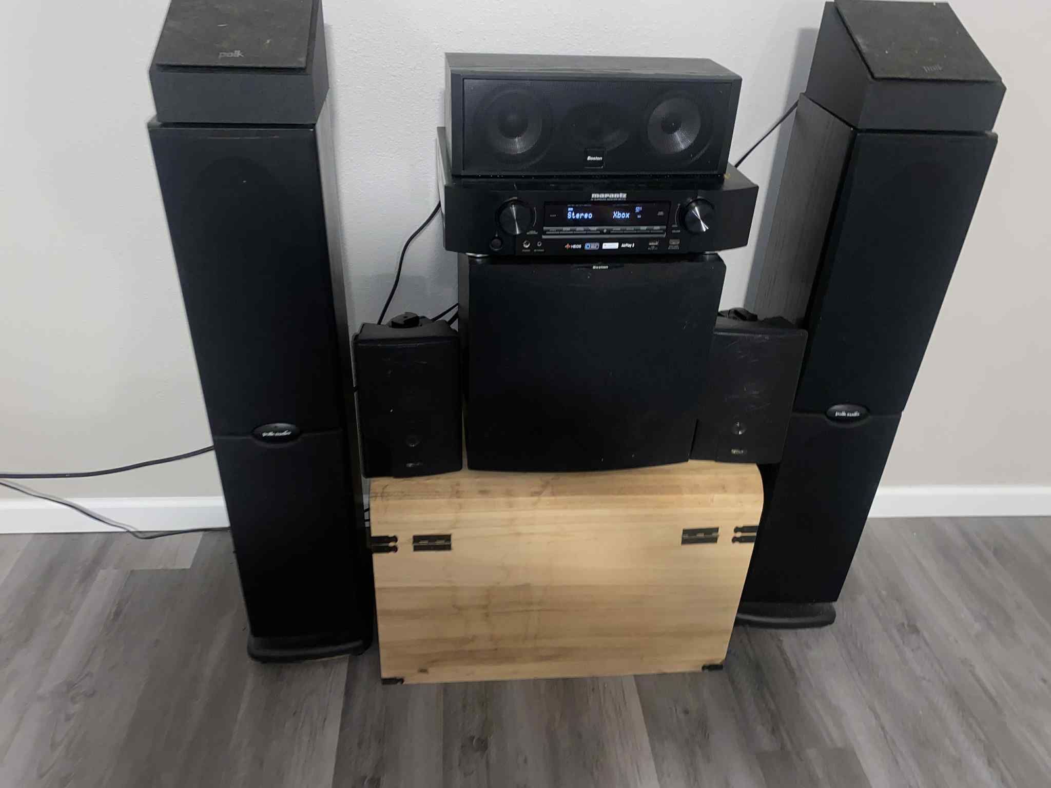 Marantz Receiver + Speakers