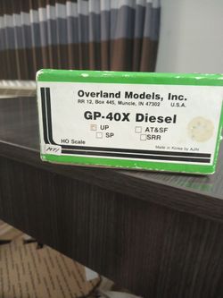 Gp-40 X Diesel Locomotive