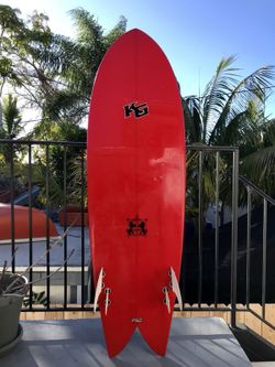 Kane Garden ロングフィッシュ　６’６” Used Kane Garden 6' Quad Fish | Rider Shack Surf Shop