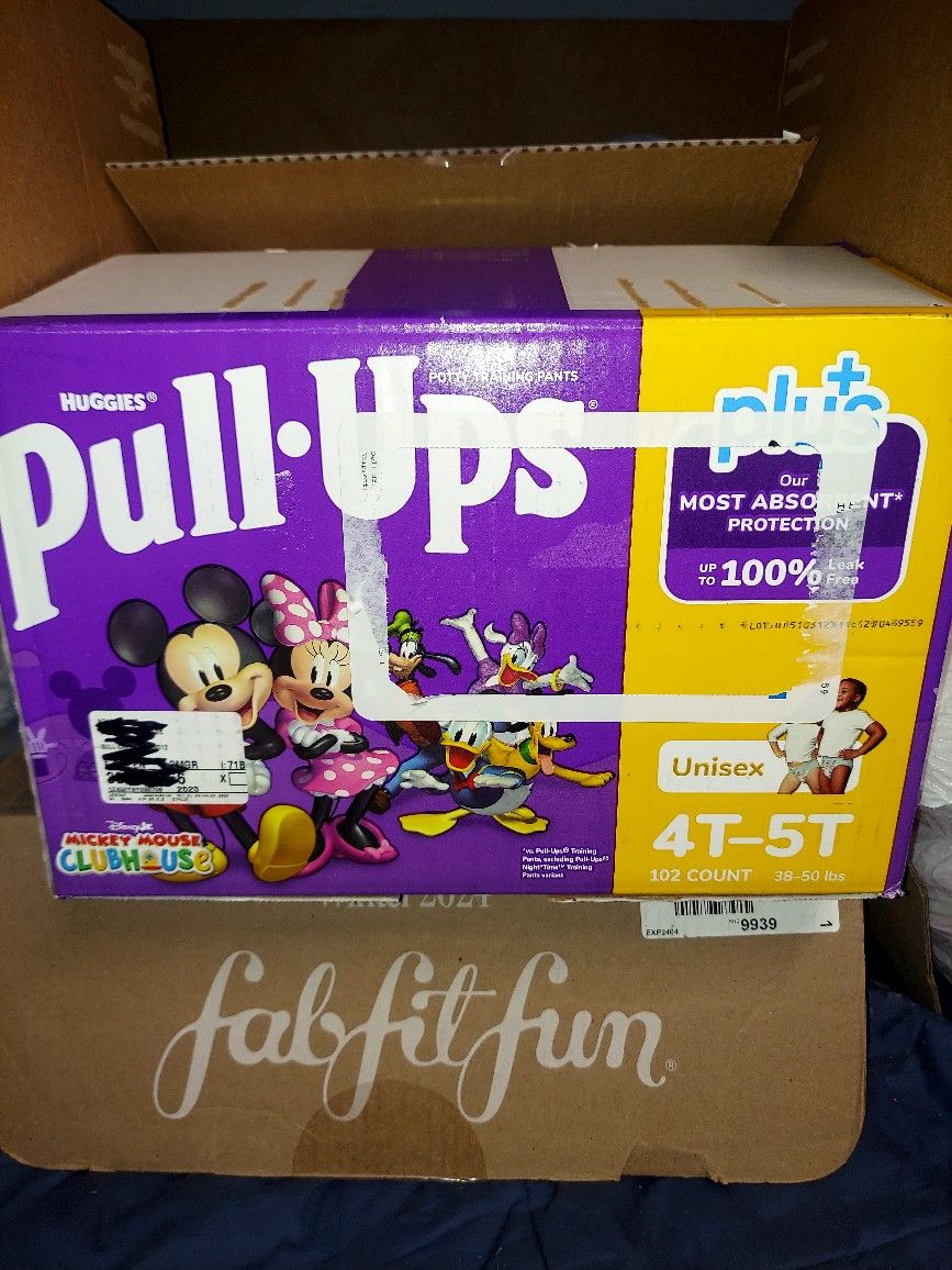 NIB Huggies Pull●ups Size 4T-5T