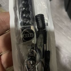 car keychain set new Audi 