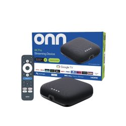 ONN 4K Pro Streaming Device – Dolby Vision & Atmos – Faster Than Roku – NEW